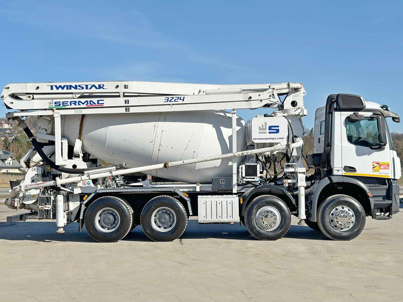 Mercedes-Benz AROCS 3743 * Betonpumpe + FUNK * 8x4 * TOP - شاحنة خلاطة خرسانة: صورة 3 Mercedes-Benz AROCS 3743 * Betonpumpe + FUNK * 8x4 * TOP - شاحنة خلاطة خرسانة: صورة 3