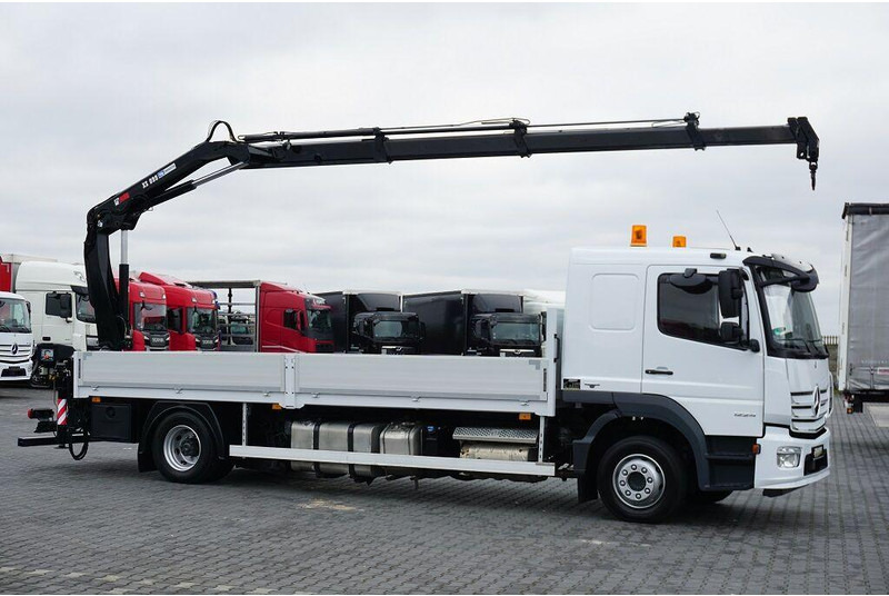 Mercedes-Benz ATEGO / 1224 / ACC / SKRZYNIOWY + HDS / HIAB 099 B - 3 DUO - شاحنات مسطحة, شاحنة كرين: صورة 4 Mercedes-Benz ATEGO / 1224 / ACC / SKRZYNIOWY + HDS / HIAB 099 B - 3 DUO - شاحنات مسطحة, شاحنة كرين: صورة 4