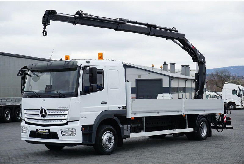 Mercedes-Benz ATEGO / 1224 / ACC / SKRZYNIOWY + HDS / HIAB 099 B - 3 DUO - شاحنات مسطحة, شاحنة كرين: صورة 2 Mercedes-Benz ATEGO / 1224 / ACC / SKRZYNIOWY + HDS / HIAB 099 B - 3 DUO - شاحنات مسطحة, شاحنة كرين: صورة 2