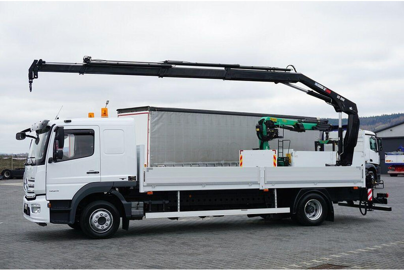 Mercedes-Benz ATEGO / 1224 / ACC / SKRZYNIOWY + HDS / HIAB 099 B - 3 DUO - شاحنات مسطحة, شاحنة كرين: صورة 3 Mercedes-Benz ATEGO / 1224 / ACC / SKRZYNIOWY + HDS / HIAB 099 B - 3 DUO - شاحنات مسطحة, شاحنة كرين: صورة 3