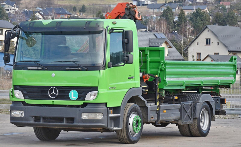 Mercedes-Benz ATEGO 1224 - شاحنة قلاب, شاحنة كرين: صورة 5 Mercedes-Benz ATEGO 1224 - شاحنة قلاب, شاحنة كرين: صورة 5