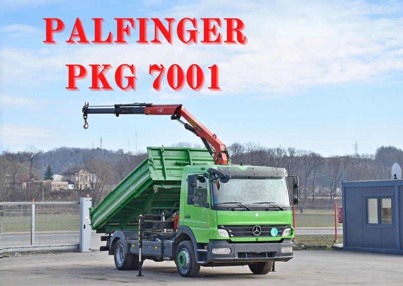 Mercedes-Benz ATEGO 1224 - شاحنة قلاب, شاحنة كرين: صورة 1 Mercedes-Benz ATEGO 1224 - شاحنة قلاب, شاحنة كرين: صورة 1