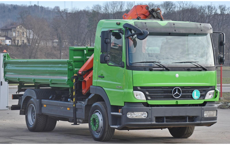 Mercedes-Benz ATEGO 1224 - شاحنة قلاب, شاحنة كرين: صورة 4 Mercedes-Benz ATEGO 1224 - شاحنة قلاب, شاحنة كرين: صورة 4