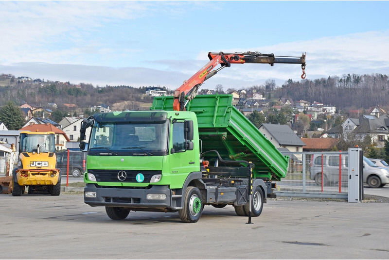 Mercedes-Benz ATEGO 1224 - شاحنة قلاب, شاحنة كرين: صورة 2 Mercedes-Benz ATEGO 1224 - شاحنة قلاب, شاحنة كرين: صورة 2