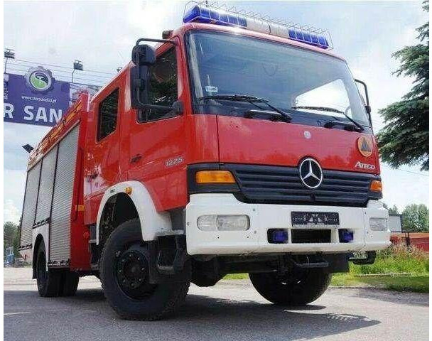 Mercedes-Benz ATEGO 1225 Firebrigade Feuerwehr - شاحنة حريق: صورة 1 Mercedes-Benz ATEGO 1225 Firebrigade Feuerwehr - شاحنة حريق: صورة 1