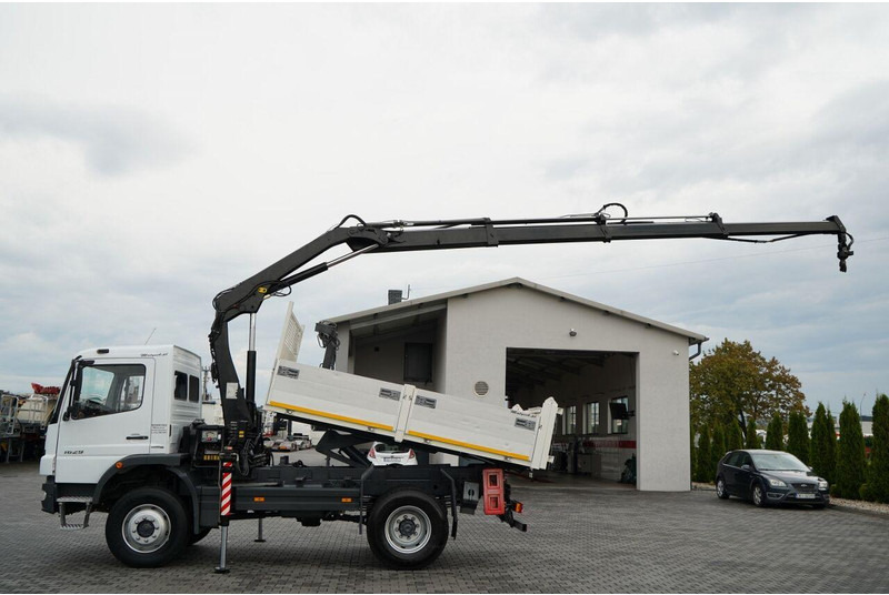Mercedes-Benz ATEGO 1629 / 4x4 / WYWROTKA + HDS HIAB 111 B-3 / PILOT / ROTAT - شاحنة قلاب, شاحنة كرين: صورة 3 Mercedes-Benz ATEGO 1629 / 4x4 / WYWROTKA + HDS HIAB 111 B-3 / PILOT / ROTAT - شاحنة قلاب, شاحنة كرين: صورة 3