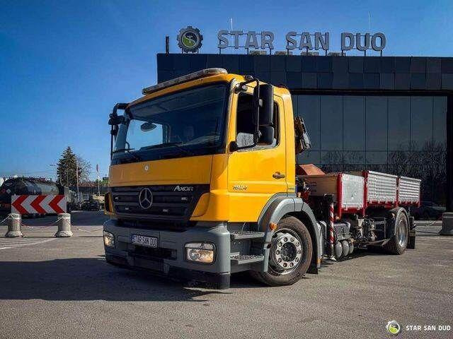Mercedes-Benz AXOR 1824 4x2 HMF 975 HDS Crane Rotator Kipper - شاحنة قلاب, شاحنة كرين: صورة 3 Mercedes-Benz AXOR 1824 4x2 HMF 975 HDS Crane Rotator Kipper - شاحنة قلاب, شاحنة كرين: صورة 3