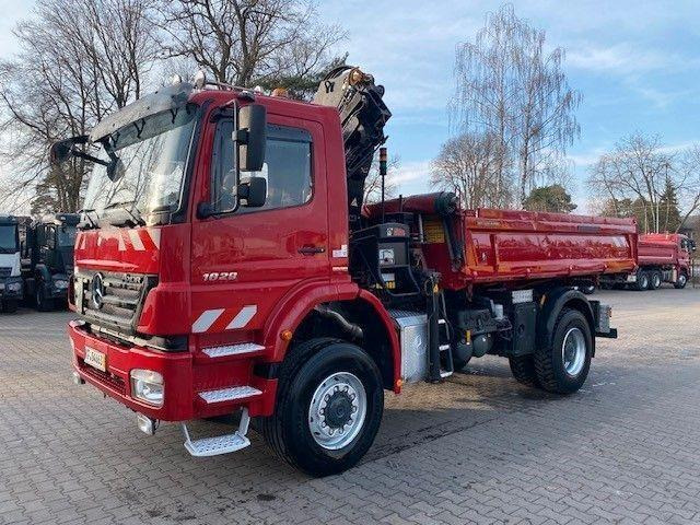 Mercedes-Benz AXOR 1829 - شاحنة قلاب, شاحنة كرين: صورة 4 Mercedes-Benz AXOR 1829 - شاحنة قلاب, شاحنة كرين: صورة 4