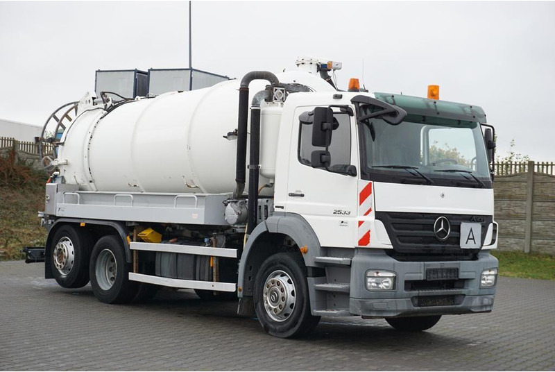 Mercedes-Benz AXOR / 2533 / 6 X 2 / E 5 / ASENIZACYJNY / OŚ SKRĘTNA - فراغ شاحنة: صورة 2 Mercedes-Benz AXOR / 2533 / 6 X 2 / E 5 / ASENIZACYJNY / OŚ SKRĘTNA - فراغ شاحنة: صورة 2