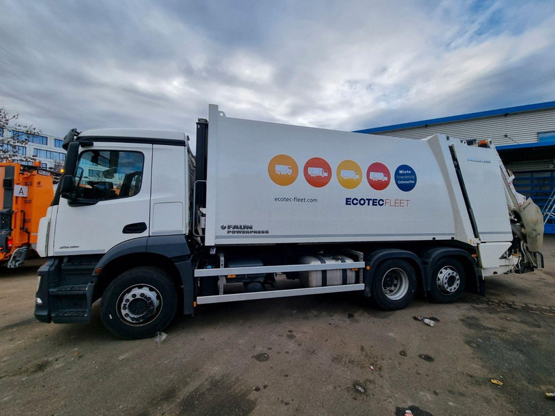 Mercedes-Benz Actros 2536 6x2 Faun Powerpress 524 Garbage truck - شاحنة قمامة: صورة 4 Mercedes-Benz Actros 2536 6x2 Faun Powerpress 524 Garbage truck - شاحنة قمامة: صورة 4