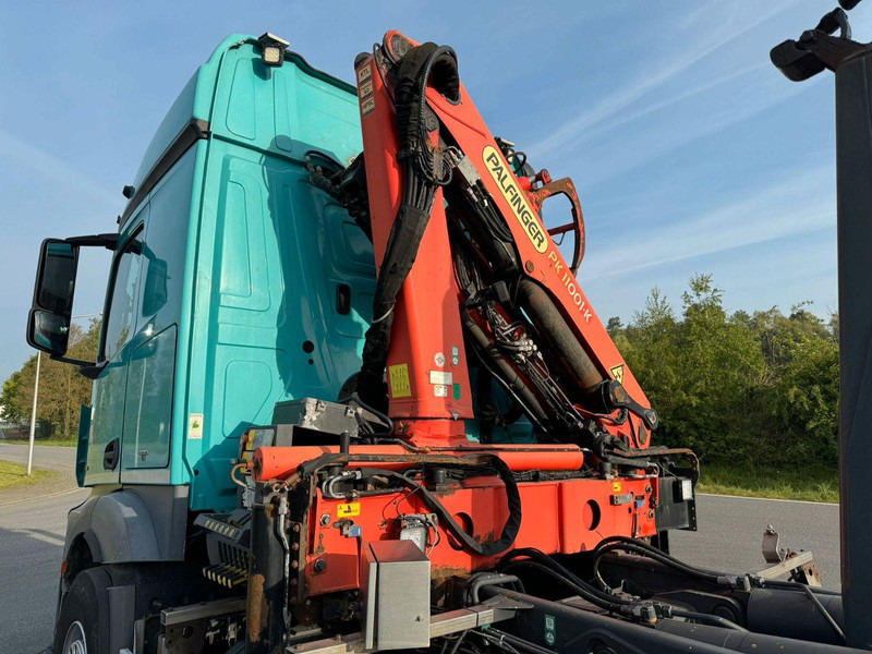 Mercedes-Benz Actros 2540 6x2 Abrollkipper Kran PK 11001 - شاحنات مسطحة, شاحنة كرين: صورة 4 Mercedes-Benz Actros 2540 6x2 Abrollkipper Kran PK 11001 - شاحنات مسطحة, شاحنة كرين: صورة 4