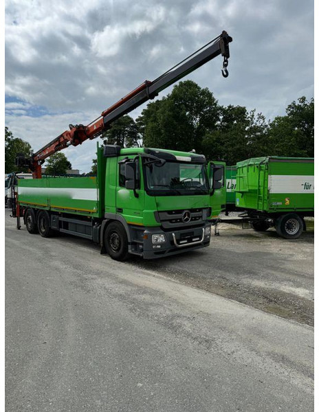 Mercedes-Benz Actros 2541 mit Atlas -Kran - شاحنات مسطحة, شاحنة كرين: صورة 3 Mercedes-Benz Actros 2541 mit Atlas -Kran - شاحنات مسطحة, شاحنة كرين: صورة 3