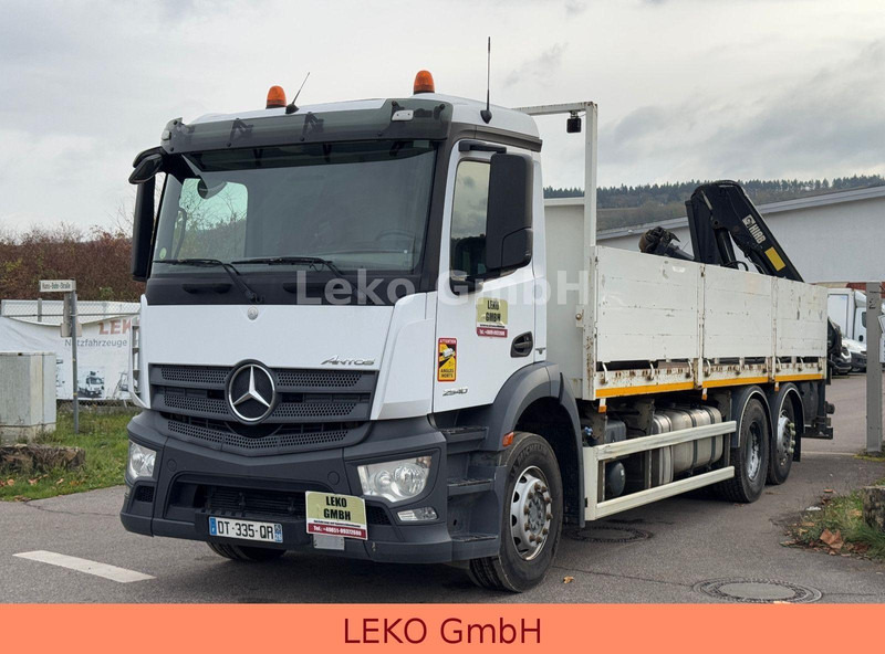 Mercedes-Benz Antos 2540 - شاحنات مسطحة, شاحنة كرين: صورة 5 Mercedes-Benz Antos 2540 - شاحنات مسطحة, شاحنة كرين: صورة 5