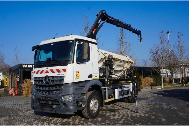 Mercedes-Benz Arocs 1833 3-Way Tipper Crane HIAB X-DUO 128 B - شاحنة قلاب, شاحنة كرين: صورة 3 Mercedes-Benz Arocs 1833 3-Way Tipper Crane HIAB X-DUO 128 B - شاحنة قلاب, شاحنة كرين: صورة 3