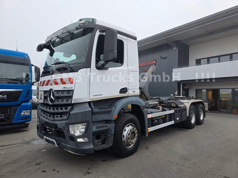 Mercedes-Benz Arocs 2645 - Meiller RK 20 70 TS Abrollkipper - شاحنة برافعة خطافية: صورة 1 Mercedes-Benz Arocs 2645 - Meiller RK 20 70 TS Abrollkipper - شاحنة برافعة خطافية: صورة 1