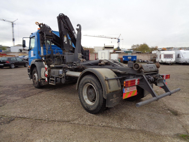 Mercedes-Benz Atego 1828 Hook lift truck + Crane Hiab 102 - شاحنة برافعة خطافية, شاحنة كرين: صورة 5 Mercedes-Benz Atego 1828 Hook lift truck + Crane Hiab 102 - شاحنة برافعة خطافية, شاحنة كرين: صورة 5