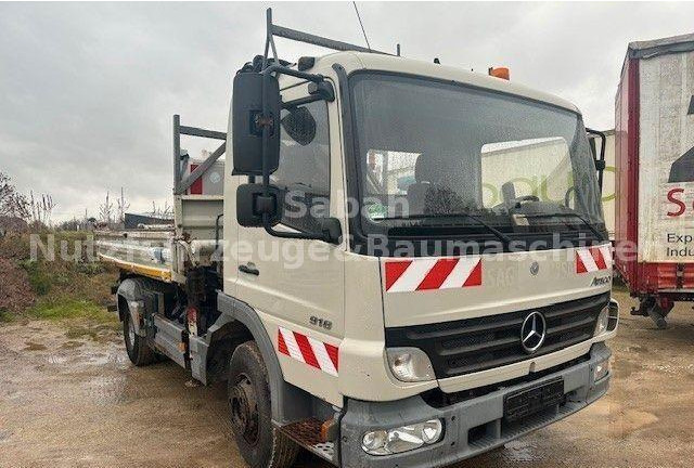 Mercedes-Benz Atego 818 Tipper + Crane Atlas 65.2 - شاحنة قلاب, شاحنة كرين: صورة 1 Mercedes-Benz Atego 818 Tipper + Crane Atlas 65.2 - شاحنة قلاب, شاحنة كرين: صورة 1