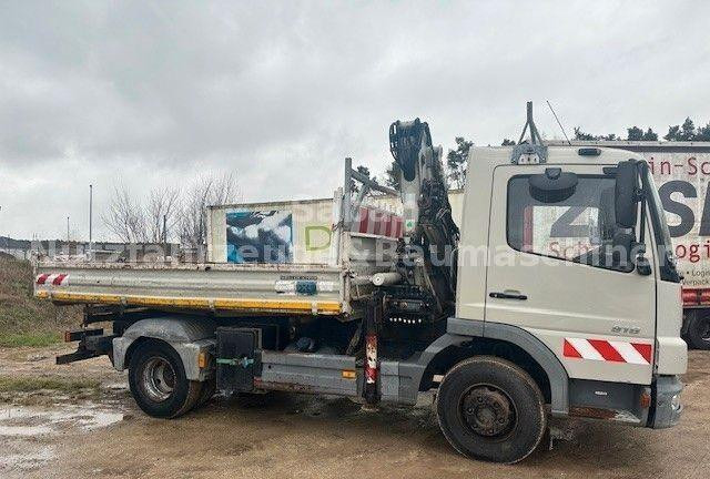 Mercedes-Benz Atego 818 Tipper + Crane Atlas 65.2 - شاحنة قلاب, شاحنة كرين: صورة 3 Mercedes-Benz Atego 818 Tipper + Crane Atlas 65.2 - شاحنة قلاب, شاحنة كرين: صورة 3