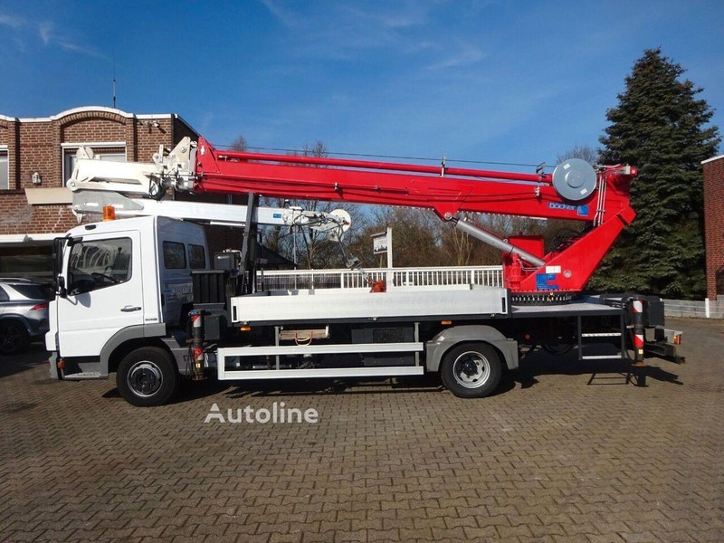 Mercedes-Benz Atego 818 - شاحنات مسطحة, شاحنة كرين: صورة 3 Mercedes-Benz Atego 818 - شاحنات مسطحة, شاحنة كرين: صورة 3