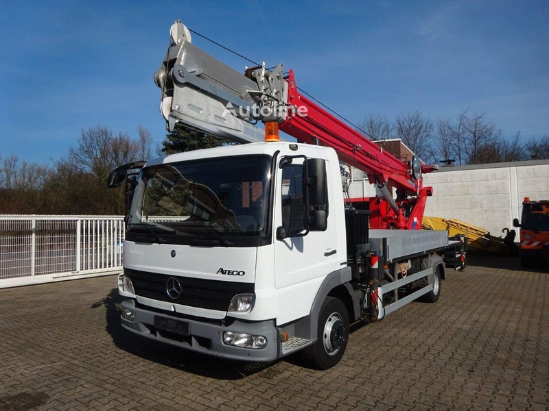 Mercedes-Benz Atego 818 - شاحنات مسطحة, شاحنة كرين: صورة 1 Mercedes-Benz Atego 818 - شاحنات مسطحة, شاحنة كرين: صورة 1