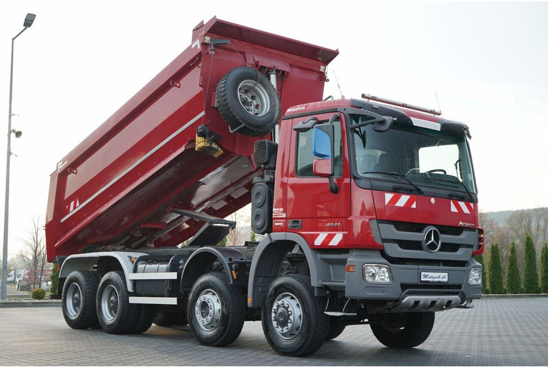 Mercedes-Benz CTROS 4141 / 8X6 / WYWROTKA TYLNOZSYPOWA / MEILLER KIPPER 5.3M / - شاحنة قلاب: صورة 2 Mercedes-Benz CTROS 4141 / 8X6 / WYWROTKA TYLNOZSYPOWA / MEILLER KIPPER 5.3M / - شاحنة قلاب: صورة 2