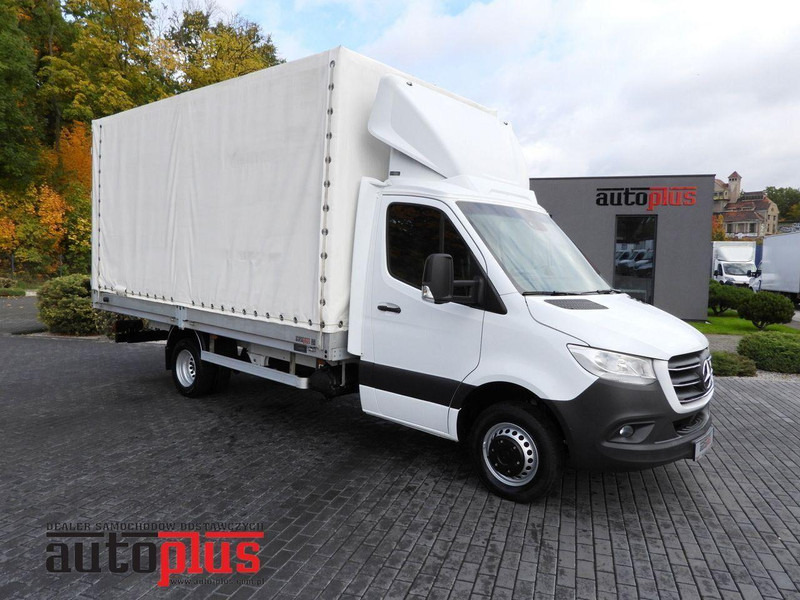 Mercedes-Benz SPRINTER 316 PLANDEKA 10 PALET BLIŹNIACZE KOŁA KLIMATYZACJA 165 - شاحنة مغلقة بستائر جانبية: صورة 1 Mercedes-Benz SPRINTER 316 PLANDEKA 10 PALET BLIŹNIACZE KOŁA KLIMATYZACJA 165 - شاحنة مغلقة بستائر جانبية: صورة 1