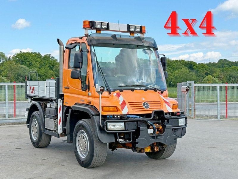 Mercedes-Benz UNIMOG 400 * KIPPER 2,40 * 4x4 * TOPZUSTAND - شاحنة قلاب: صورة 1 Mercedes-Benz UNIMOG 400 * KIPPER 2,40 * 4x4 * TOPZUSTAND - شاحنة قلاب: صورة 1