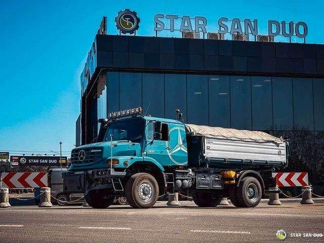 Mercedes-Benz Zetros 1833 4x4 Kipper Camper Chassis - شاحنة بهيكل معدني للمقصورة, شاحنة كرين: صورة 1 Mercedes-Benz Zetros 1833 4x4 Kipper Camper Chassis - شاحنة بهيكل معدني للمقصورة, شاحنة كرين: صورة 1
