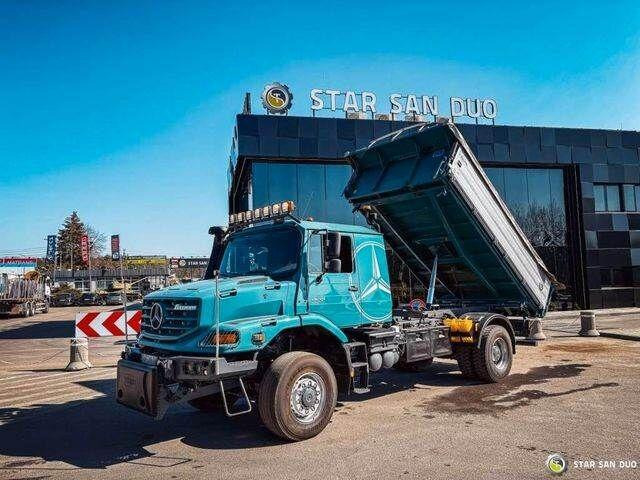 Mercedes-Benz Zetros 1833 4x4 Kipper Camper Chassis - شاحنة بهيكل معدني للمقصورة, شاحنة كرين: صورة 2 Mercedes-Benz Zetros 1833 4x4 Kipper Camper Chassis - شاحنة بهيكل معدني للمقصورة, شاحنة كرين: صورة 2