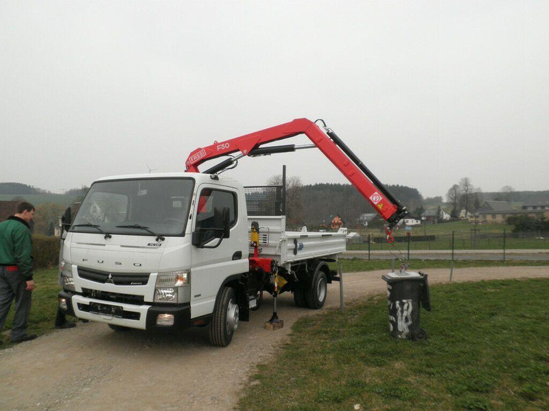 Mitsubishi Fuso Canter 7C15 - Tipper+crane - شاحنة قلاب, شاحنة كرين: صورة 1 Mitsubishi Fuso Canter 7C15 - Tipper+crane - شاحنة قلاب, شاحنة كرين: صورة 1