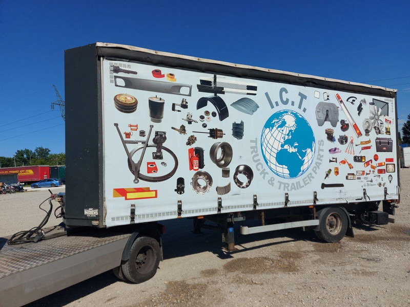 Noyens BE Curtainsider semi-trailer + DHollandia LBW - نصف مقطورة بستائر جانبية: صورة 1 Noyens BE Curtainsider semi-trailer + DHollandia LBW - نصف مقطورة بستائر جانبية: صورة 1