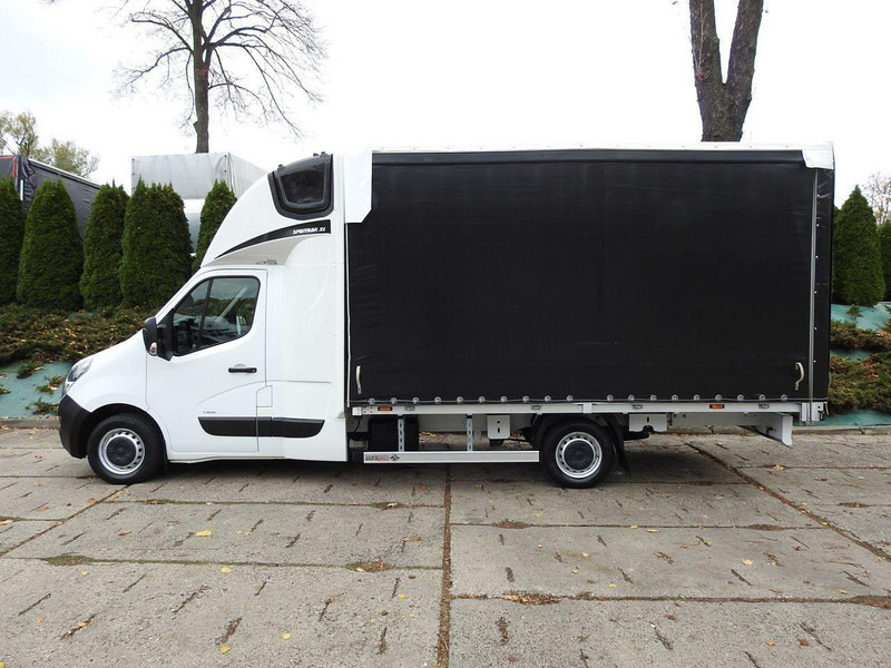 شاحنة مغلقة بستائر جانبية Opel MOVANO PLANDEKA 10 PALET WEBASTO TEMPOMAT KLIMATYZACJA LEDY PNEU: صورة 9