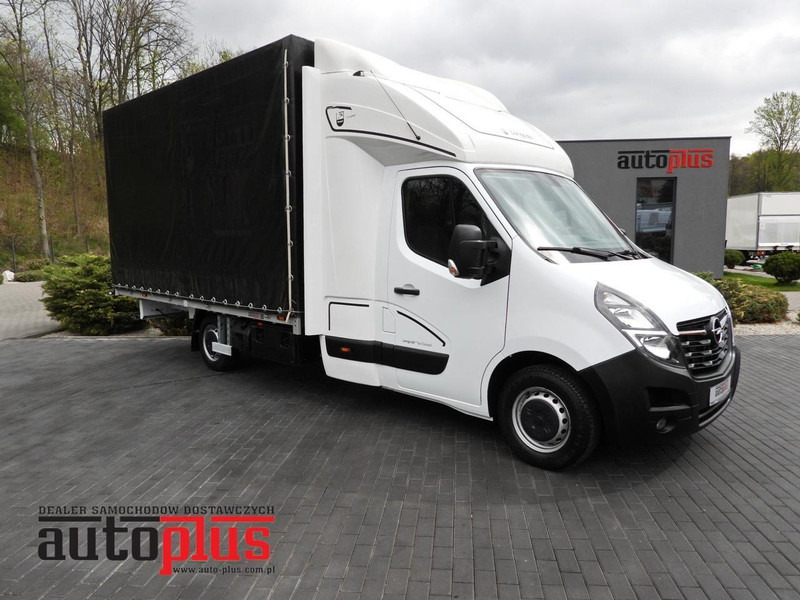 Opel MOVANO PLANDEKA 10 PALET WEBASTO TEMPOMAT LEDY PNEUMATYKA KLIMA - شاحنة مغلقة بستائر جانبية: صورة 1 Opel MOVANO PLANDEKA 10 PALET WEBASTO TEMPOMAT LEDY PNEUMATYKA KLIMA - شاحنة مغلقة بستائر جانبية: صورة 1