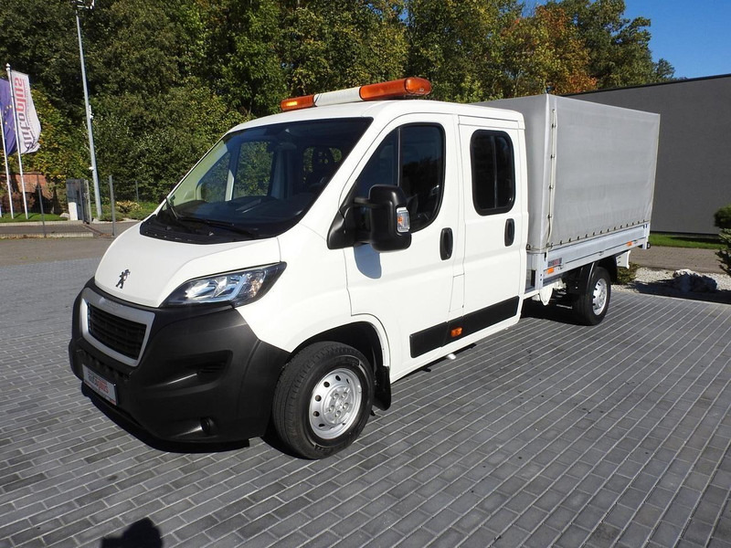 شاحنة مغلقة بستائر جانبية, الشاحنات الصغيرة كابينة مزدوجة Peugeot BOXER SKRZYNIA PODWÓJNA KABINA DOKA 7 MIEJSC KLIMATYZACJA  140KM: صورة 6 شاحنة مغلقة بستائر جانبية, الشاحنات الصغيرة كابينة مزدوجة Peugeot BOXER SKRZYNIA PODWÓJNA KABINA DOKA 7 MIEJSC KLIMATYZACJA  140KM: صورة 6