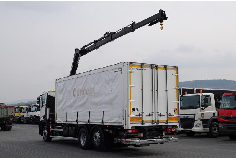 Renault C 380 / 6x2 / SKRZYNIOWY / HDS HIAB 138 B-3 WYSÓW 10,5 M / ROTAT - شاحنة ذات ستائر جانبية: صورة 3 Renault C 380 / 6x2 / SKRZYNIOWY / HDS HIAB 138 B-3 WYSÓW 10,5 M / ROTAT - شاحنة ذات ستائر جانبية: صورة 3