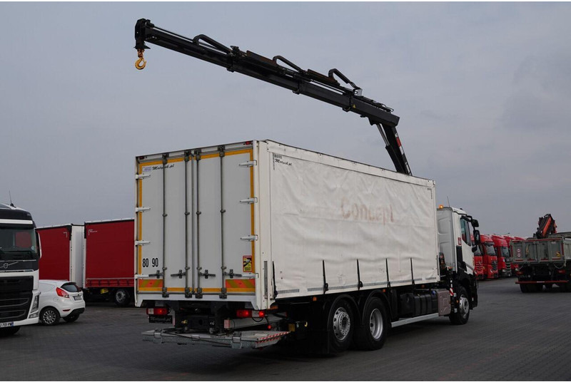 Renault C 380 / 6x2 / SKRZYNIOWY / HDS HIAB 138 B-3 WYSÓW 10,5 M / ROTAT - شاحنة ذات ستائر جانبية: صورة 4 Renault C 380 / 6x2 / SKRZYNIOWY / HDS HIAB 138 B-3 WYSÓW 10,5 M / ROTAT - شاحنة ذات ستائر جانبية: صورة 4