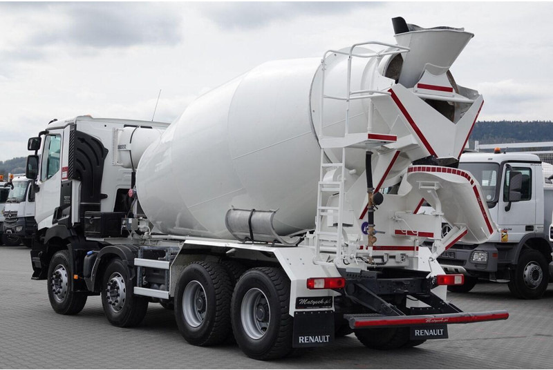 Renault C 380 / 8X4 / BETONOMIESZARKA / GRUSZKA / LIEBHERR 9 M3 / EURO 6 - شاحنة خلاطة خرسانة: صورة 3 Renault C 380 / 8X4 / BETONOMIESZARKA / GRUSZKA / LIEBHERR 9 M3 / EURO 6 - شاحنة خلاطة خرسانة: صورة 3