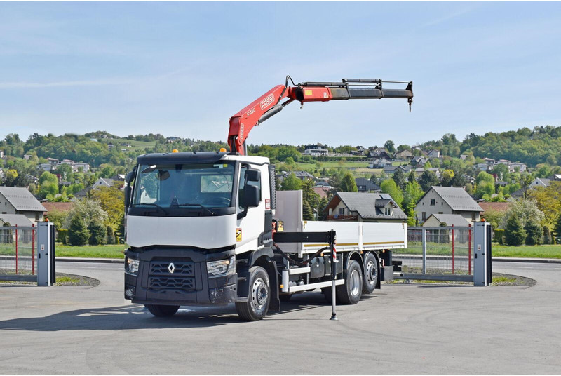 Renault C 380 - شاحنات مسطحة, شاحنة كرين: صورة 2 Renault C 380 - شاحنات مسطحة, شاحنة كرين: صورة 2
