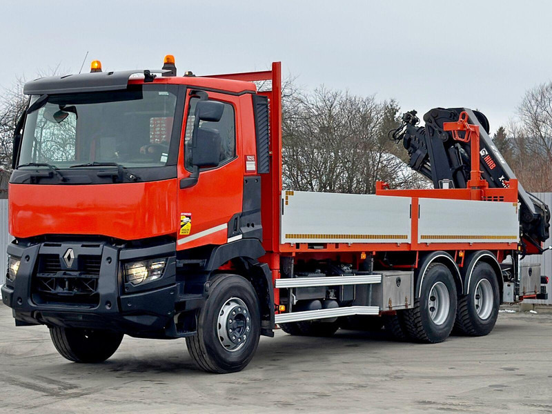 Renault C 430 *HIAB X - HIPRO 188 ES - 5 + FUNK* 6x4 - شاحنات مسطحة, شاحنة كرين: صورة 4 Renault C 430 *HIAB X - HIPRO 188 ES - 5 + FUNK* 6x4 - شاحنات مسطحة, شاحنة كرين: صورة 4