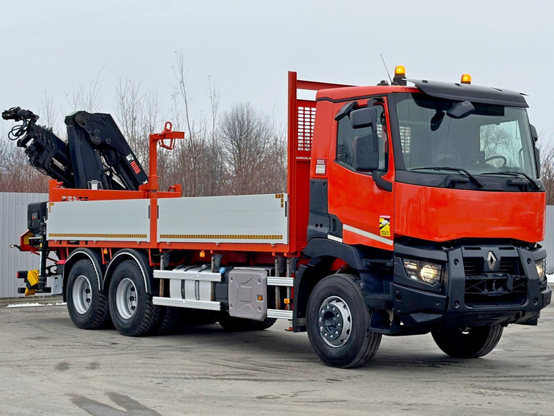 Renault C 430 *HIAB X - HIPRO 188 ES - 5 + FUNK* 6x4 - شاحنات مسطحة, شاحنة كرين: صورة 3 Renault C 430 *HIAB X - HIPRO 188 ES - 5 + FUNK* 6x4 - شاحنات مسطحة, شاحنة كرين: صورة 3
