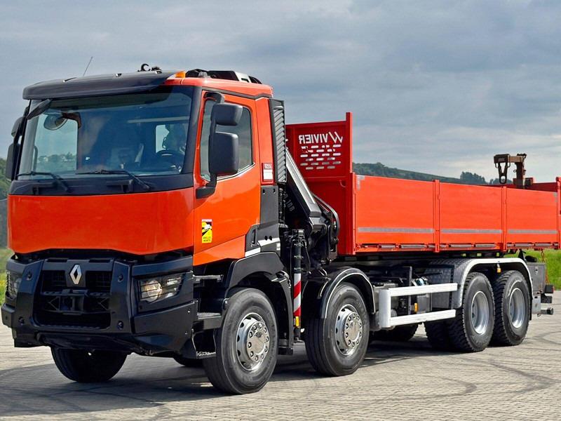 Renault C 430 *KIPPER 6,80m* HIAB X-HIDUO 188 ES-4 * 8x4 - شاحنة قلاب, شاحنة كرين: صورة 3 Renault C 430 *KIPPER 6,80m* HIAB X-HIDUO 188 ES-4 * 8x4 - شاحنة قلاب, شاحنة كرين: صورة 3