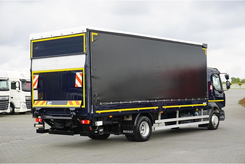 Renault D 16 / 280 / ACC / E 6 / BURTOFIRANKA + WINDA / ŁAD. 8 580 KG / - شاحنة ذات ستائر جانبية: صورة 5 Renault D 16 / 280 / ACC / E 6 / BURTOFIRANKA + WINDA / ŁAD. 8 580 KG / - شاحنة ذات ستائر جانبية: صورة 5