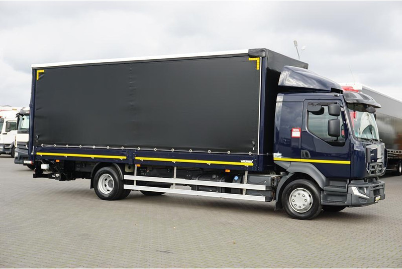 Renault D 16 / 280 / ACC / E 6 / BURTOFIRANKA + WINDA / ŁAD. 8 580 KG / - شاحنة ذات ستائر جانبية: صورة 4 Renault D 16 / 280 / ACC / E 6 / BURTOFIRANKA + WINDA / ŁAD. 8 580 KG / - شاحنة ذات ستائر جانبية: صورة 4