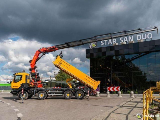 Renault KERAX 450 8x4 PALFINGER PK 60002 Crane Tipper - شاحنة قلاب, شاحنة كرين: صورة 3 Renault KERAX 450 8x4 PALFINGER PK 60002 Crane Tipper - شاحنة قلاب, شاحنة كرين: صورة 3