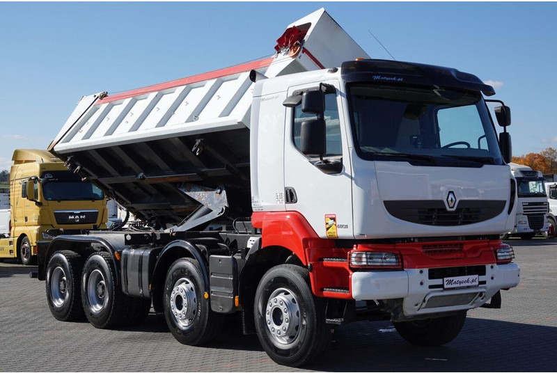 تأجير Renault KERAX 480 / 8x4 / WYWROTKA / HYDROBURTA / HYDROKLAPA / BORDMATIC Renault KERAX 480 / 8x4 / WYWROTKA / HYDROBURTA / HYDROKLAPA / BORDMATIC: صورة 10