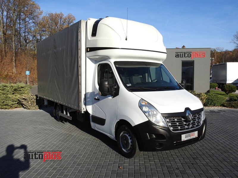 Renault MASTER PLANDEKA 10 PALET TEMPOMAT KLIMATYZACJA PNEUMATYKA  170KM - شاحنة مغلقة بستائر جانبية: صورة 1 Renault MASTER PLANDEKA 10 PALET TEMPOMAT KLIMATYZACJA PNEUMATYKA  170KM - شاحنة مغلقة بستائر جانبية: صورة 1