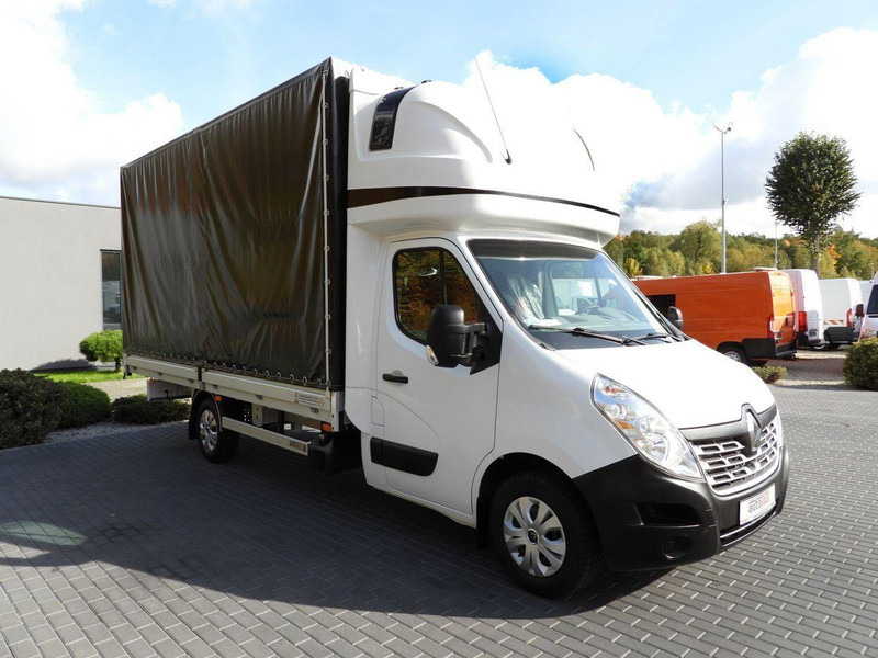 Renault MASTER PLANDEKA 10 PALET WEBASTO TEMPOMAT KLIMATYZACJA 170KM [ - شاحنة مغلقة بستائر جانبية: صورة 4 Renault MASTER PLANDEKA 10 PALET WEBASTO TEMPOMAT KLIMATYZACJA 170KM [ - شاحنة مغلقة بستائر جانبية: صورة 4