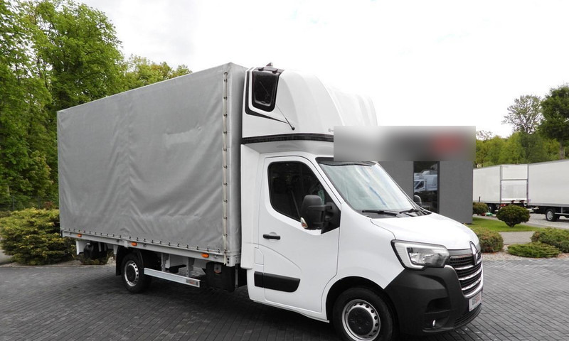 Renault MASTER PLANDEKA 10 PALET WEBASTO TEMPOMAT LEDY PNEUMATYKA KLIMA - شاحنة مغلقة بستائر جانبية: صورة 1 Renault MASTER PLANDEKA 10 PALET WEBASTO TEMPOMAT LEDY PNEUMATYKA KLIMA - شاحنة مغلقة بستائر جانبية: صورة 1