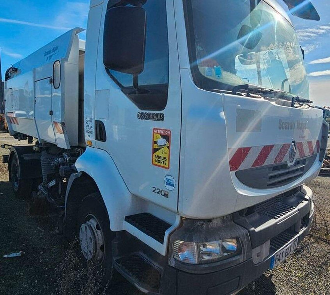 Renault MIDLUM 220 Dxi - Road sweeper truck - سياره كنس شوارع: صورة 2 Renault MIDLUM 220 Dxi - Road sweeper truck - سياره كنس شوارع: صورة 2