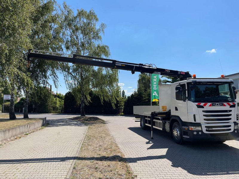 Scania G 380 Pritsche Kran Hiab 122B - شاحنات مسطحة, شاحنة كرين: صورة 4 Scania G 380 Pritsche Kran Hiab 122B - شاحنات مسطحة, شاحنة كرين: صورة 4